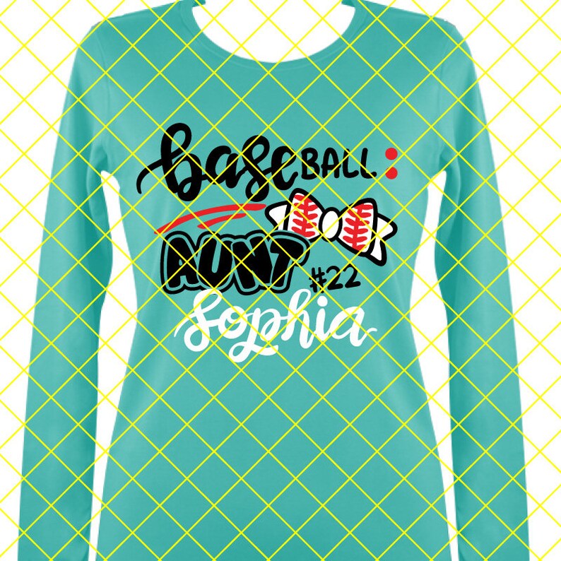 Baseball svg baseball aunt svg auntie svg mom women shirt ...