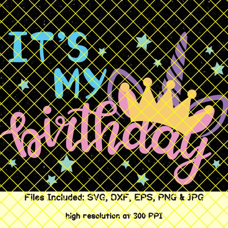 Download Its my birthday svg unicorn svg shirt women svg files for ...