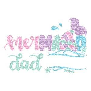 Free Free Mermaid Dad Svg 545 SVG PNG EPS DXF File