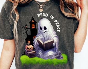 Comfort Colors® Booktoker Halloween Shirt - Spooky Bookish Shirt - Bookish Humor Shirt - Spicy Books - Booklover Gift - Bookworm Shirt