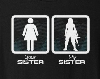Proud Military Sister T-Shirt, Military Homecoming Shirt, US Army Sister, Air Force Graduation, Deployment Shirt Gift, Birthday Gift Ideas