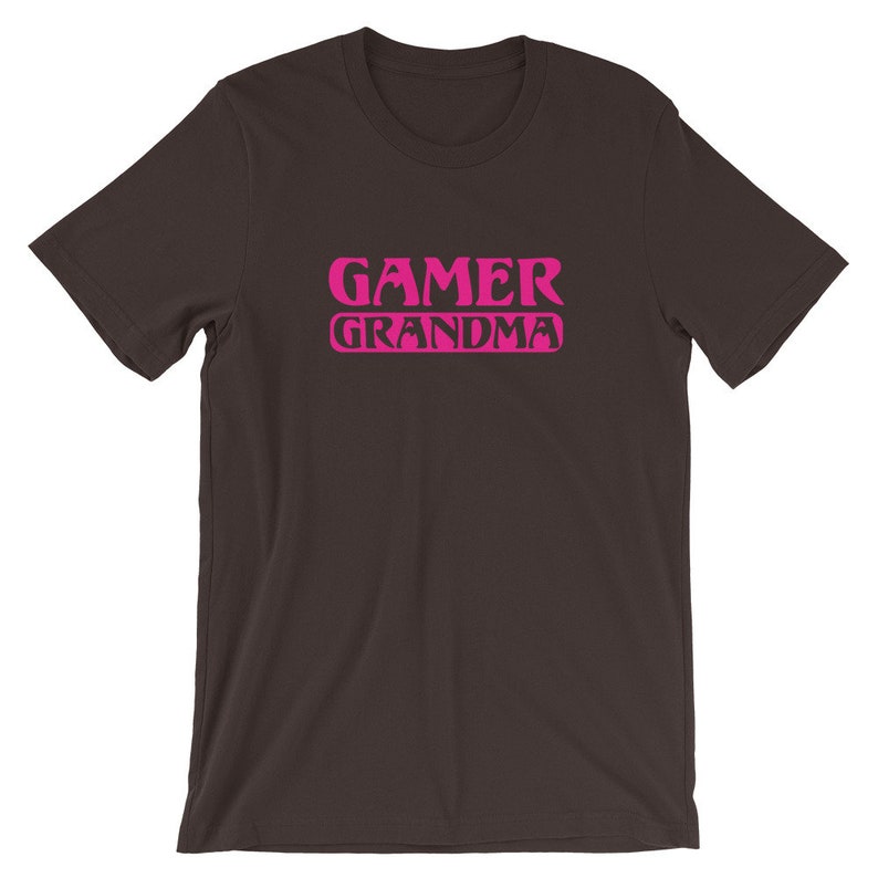 Gamer Grandma, Video Game Shirt, Online Gamer Gift, Gamer Christmas, Video Game Lover, Geek Shirt, Gift for Gamer, Game Gift, Nerd Shirt image 3