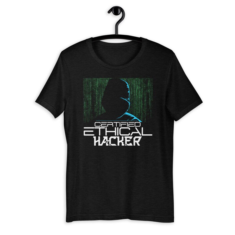 Certified Ethical Hacker Tshirt, Cyber Security Expert Shirt, Network