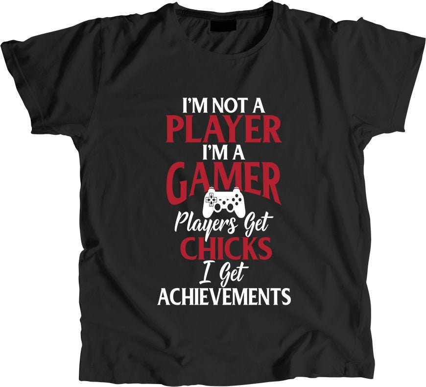 Mens Women Kids Funny Gaming Tshirt Video Game Shirt Gamer Shirt Gamer Gift Gaming Present Idea Skeleton Hand Gamer