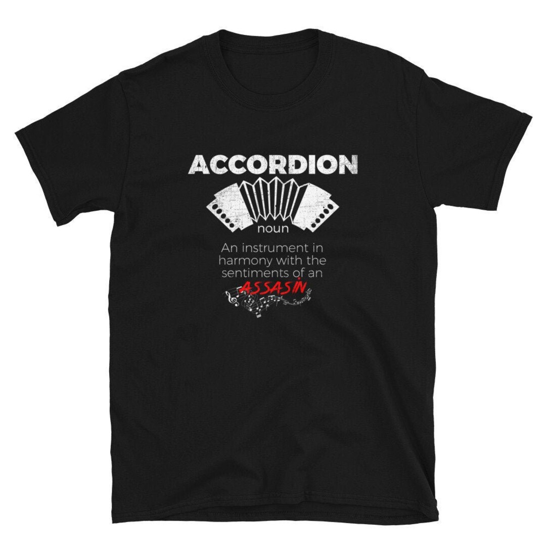 Accordion Definition Shirt Funny Accordion Shirt Accordion Etsy UK