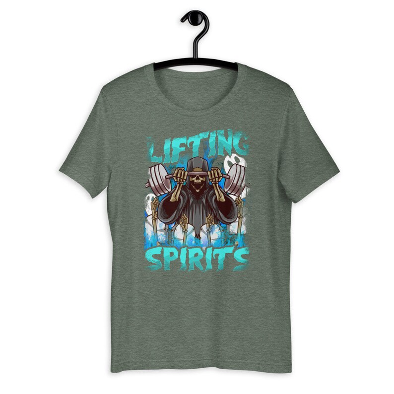 Lifting Spirits T-shirt Funny Halloween Weight Lifting Shirt - Etsy