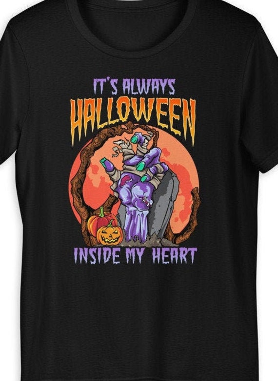 halloween graphic t
