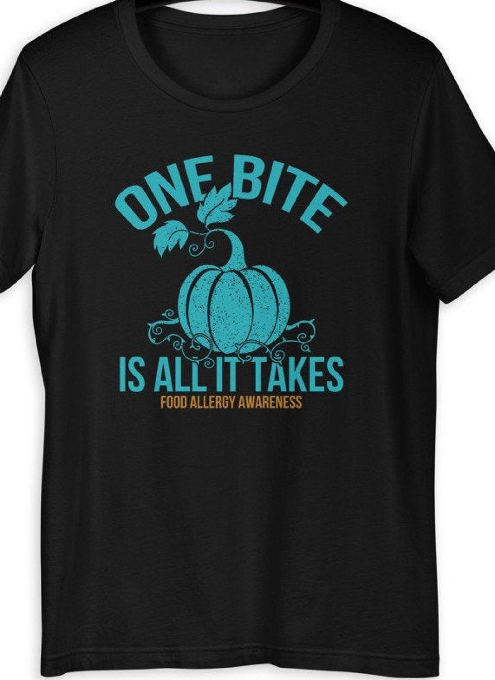One Bite Is All It Takes T-Shirt Halloween Food Allergy | Etsy