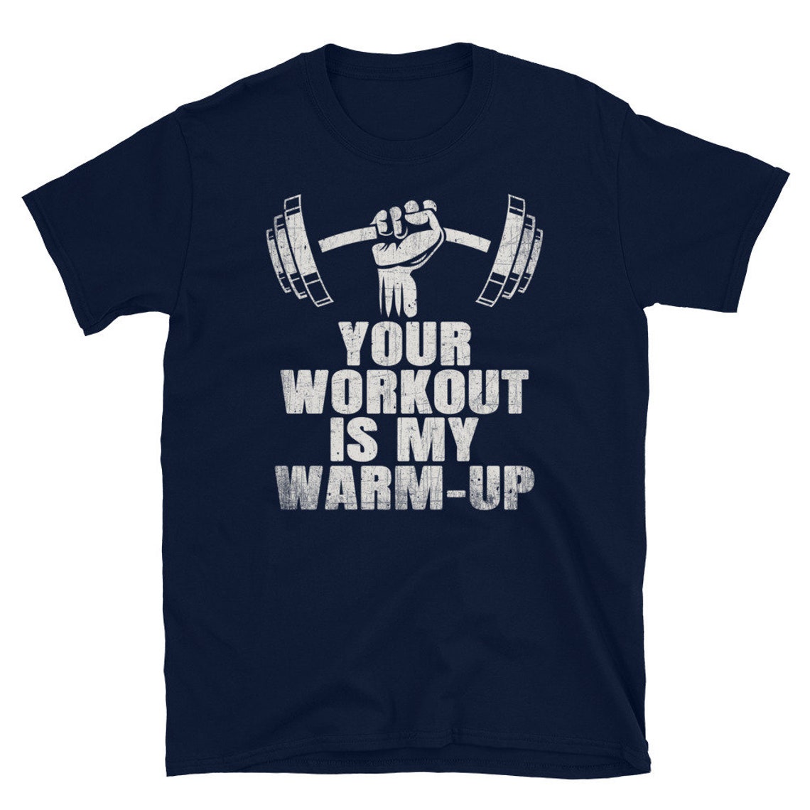 Your Workout is My Warm Up Funny Workout Shirt Gym Workout - Etsy UK