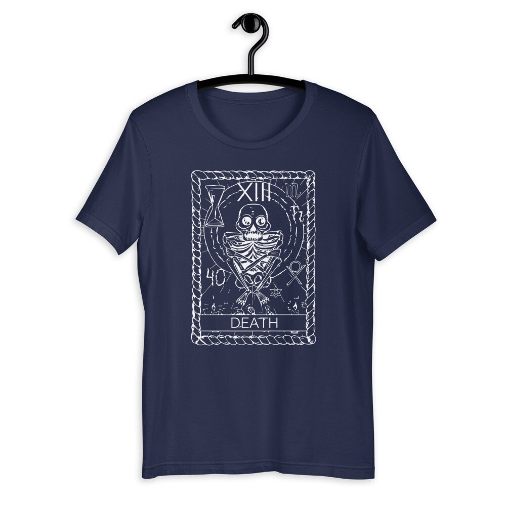 XIII Death Tarot Card T-shirt Vintage Occult Death Shirt - Etsy