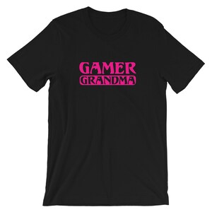 Gamer Grandma, Video Game Shirt, Online Gamer Gift, Gamer Christmas, Video Game Lover, Geek Shirt, Gift for Gamer, Game Gift, Nerd Shirt image 2