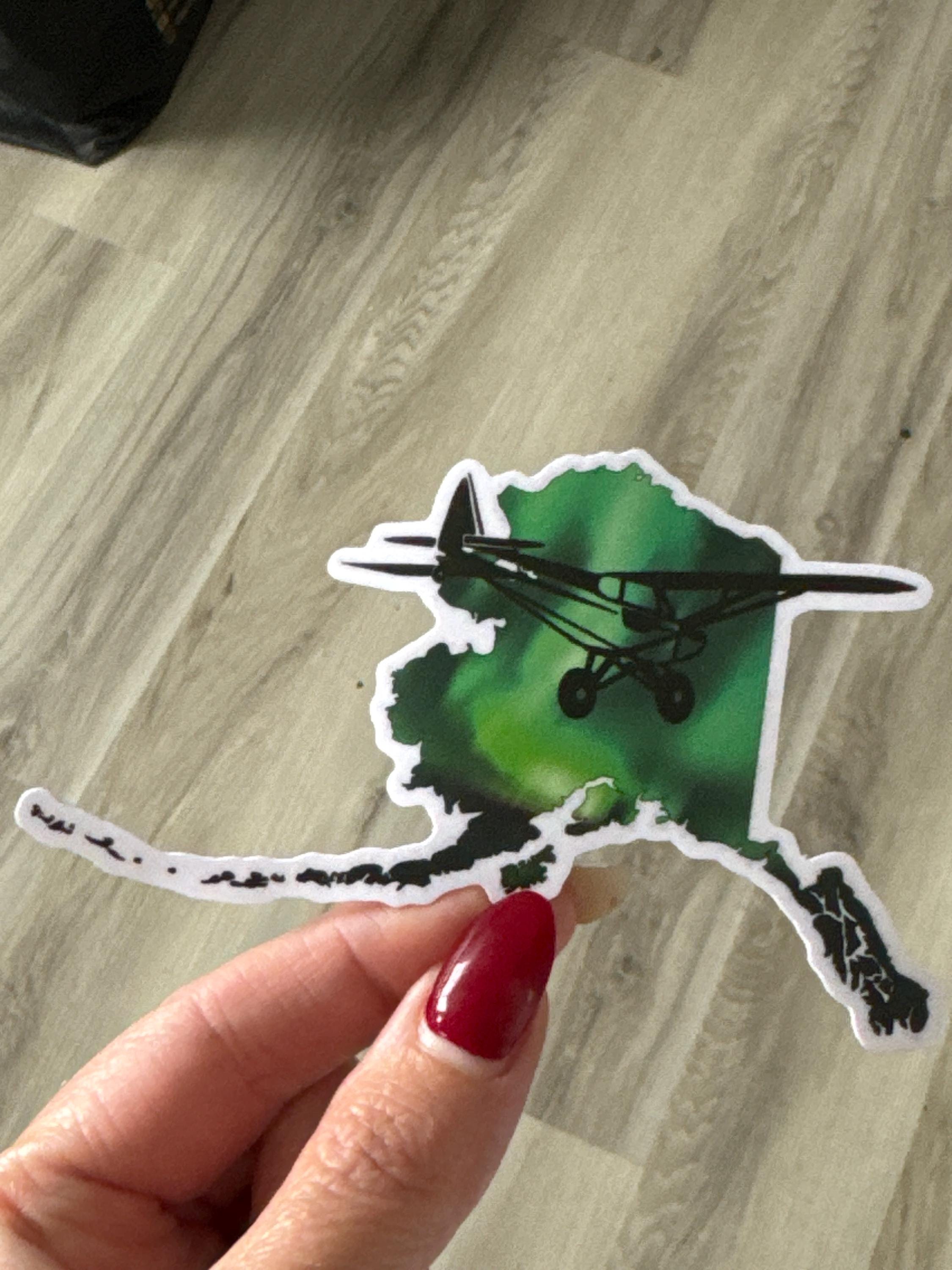 Alaska BUSH PLANE Vinyl Sticker - Etsy