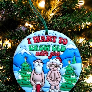 Funny Christmas Ornament/ sarcastic friend ornament