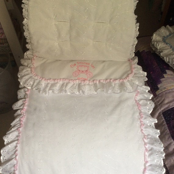 white pram liner