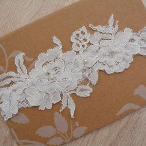 Giarrettiera avorio, giarrettiera in pizzo avorio, avorio di regalo di nozze, reggicalze giarrettiera Set, avorio, giarrettiera da sposa Vintage, matrimonio Boho, giarrettiera