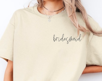 Bridesmaid Shirts, Maid of Honor Shirt, Bridesmaid Gifts, Bridesmaid Proposal, Matching Shirts, Bachelor Party Shirts, Bridal Party Shirts