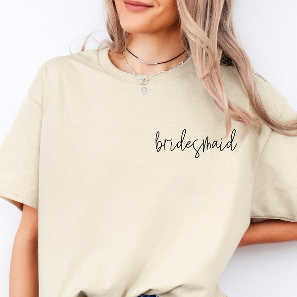 Bridesmaid Shirts, Maid of Honor Shirt, Bridesmaid Gifts, Bridesmaid Proposal, Matching Shirts, Bachelor Party Shirts, Bridal Party Shirts