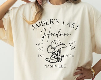 Country Bachelorette Shirt, Nashville Bachelorette Shirt, Custom Location Bachelorette Shirt, Matching Shirt, Western Bachelorette Party Tee