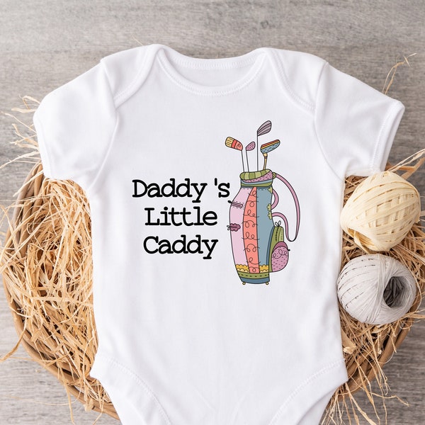 Baby Golf Sleeper, Baby Golf T-Shirt, Daddy's Caddy Shirt, Dad's Golfing Buddy, Kids Golfing Shirt, Baby Golfing Shirt, Golf Shirt Toddler