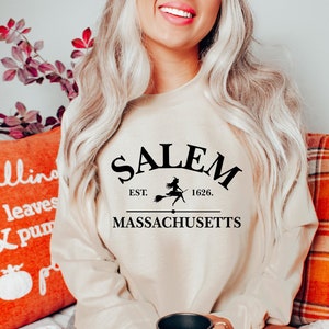 Salem Sweatshirt, Halloween Sweatshirt, Fall Sweatshirt, Horror Sweatshirt, Salem Shirts, Halloween Shirts, Fall Crewneck, Halloween Sweater