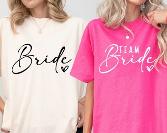 Team Bride Shirt, Bridesmaid Shirts, Bachelorette Shirts, Bachelorette Party, Hen Party Shirts, Trendy Party Shirts, Bridesmaid Proposal