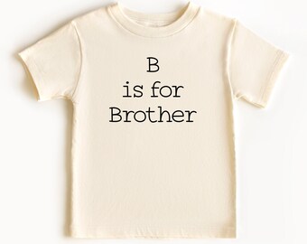 Brother Shirt, Big Brother Shirt, New Brother Shirt, Brother Baby Shirt, Brother Toddler Shirt, Big Brother Gift, Soon to be Brother