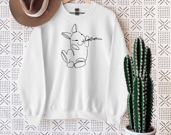 Kleckerliese Sweat-Shirt à Capuche pour Enfant Motif Lapin Rabbit Bunny Kleckerliese Sweat-Shirt à Capuche pour Enfant Motif Lapin Rabbit Bunny