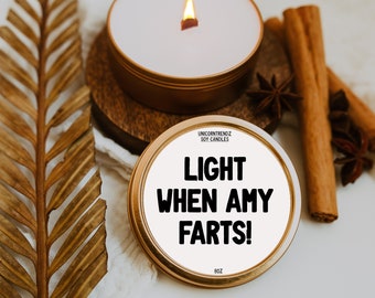 Fart Candle, Funny Candles, Fart Gift Idea, Fart Extinguisher, Gifts for Him, Funny Gift For her, Funny Birthday Gifts, Brother Gift Ideas