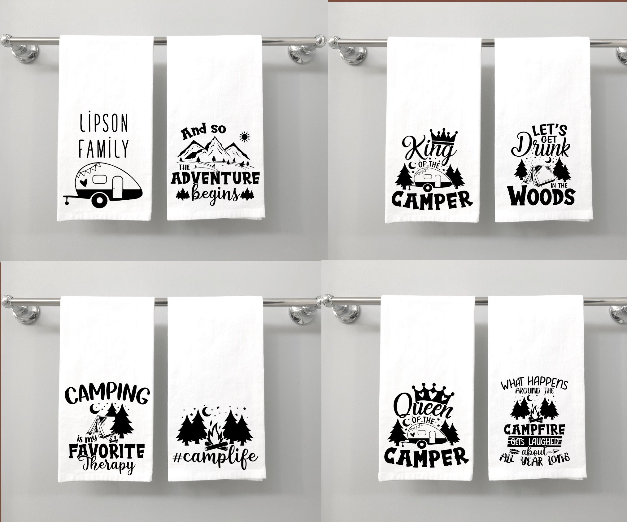 Camping Hand Towels Funny RV Towel RV Kitchen Towels RV Etsy Canada