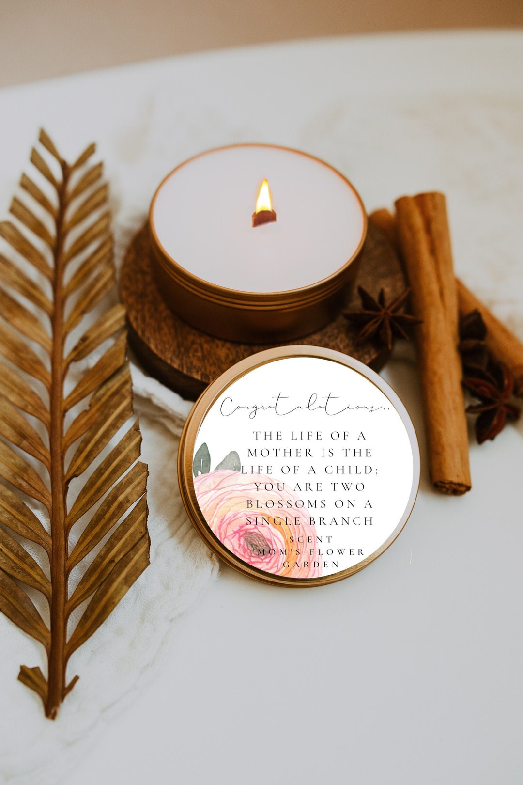 New Mom Gift, New Mom Candle, Baby Shower Gifts, Newly Pregnant Gift