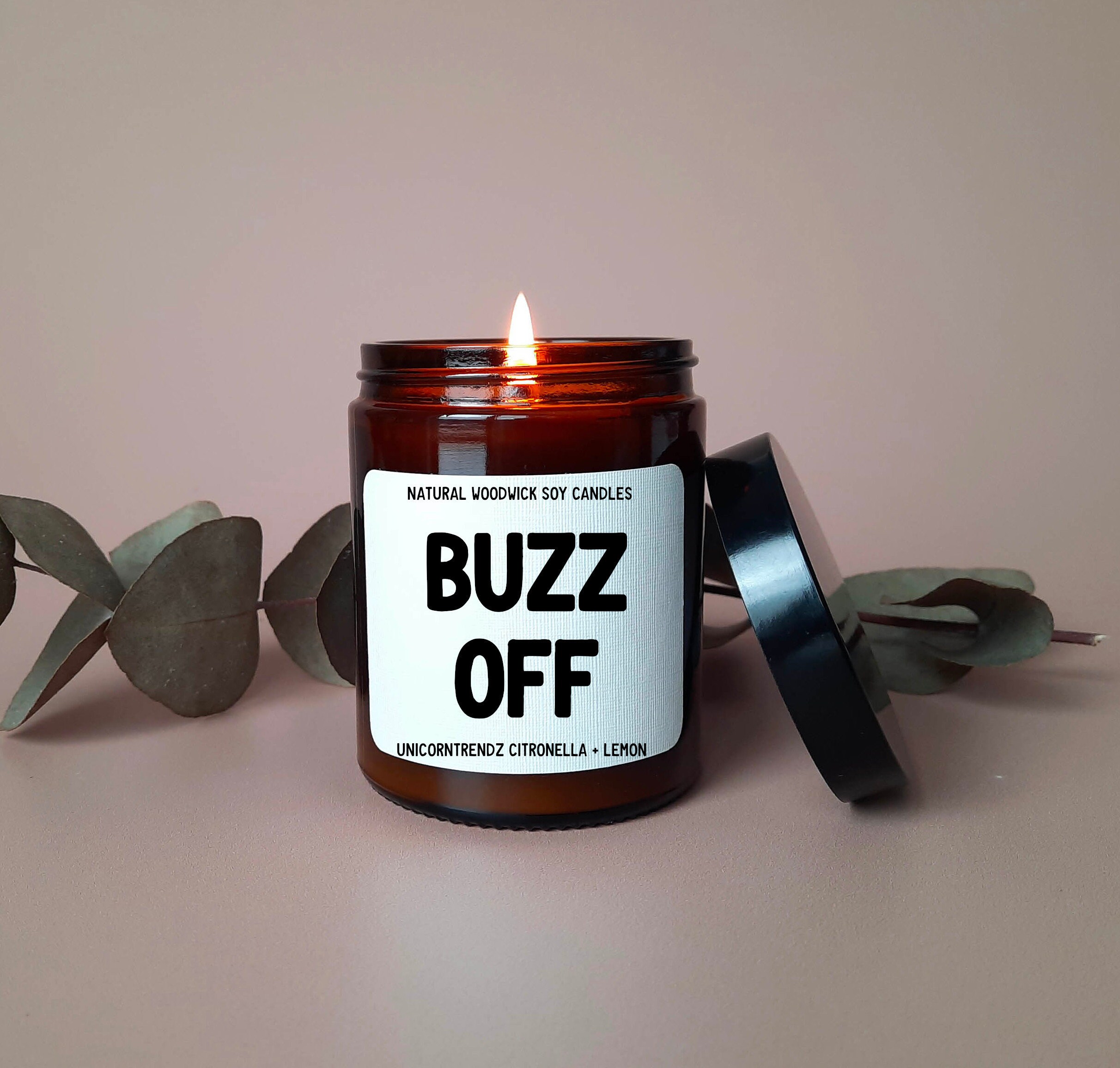 Mosquito Candle Outdoor Candle Citronella Candle Bug Etsy Canada