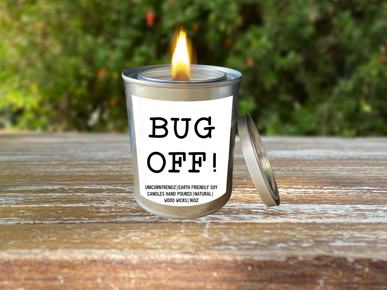 Mosquito Repellent Mosquito Candle Outdoor Candle Etsy