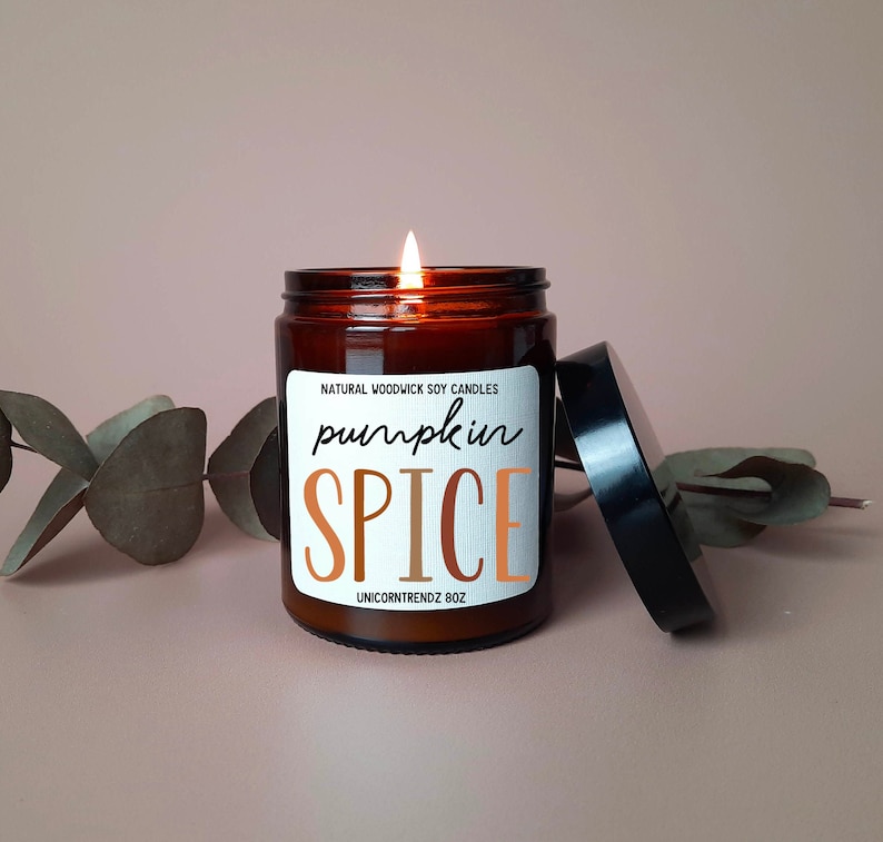 Pumpkin Spice Candle Pumpkin Candle Fall Candles Pumpkin image 0