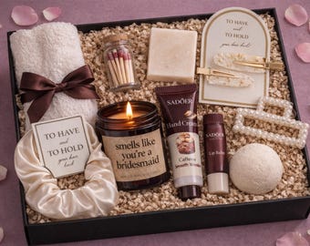 Bridesmaid Proposal Gift Box | Will You Be My Bridesmaid Gift | Bridesmaid Care Package | Bridal Party Gift Box