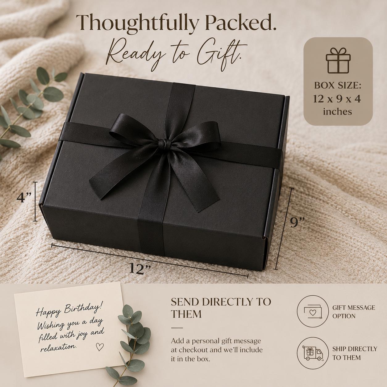 Teddy Bear Baby Gift Box | Neutral Baby Shower Gift | New Mom Gift Box ...