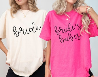 Bachelorette T-Shirts, Bachelorette Party Shirts, Matching Bridal Shirts, Bridesmaid Shirts, Bride Shirts, Bridal Party Shirts