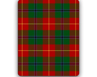 Turnbull Scottish Clan Tartan Crest Computer Mouse Pad 