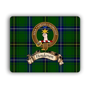 Henderson Scottish Clan Crest Computer Mouse Pad