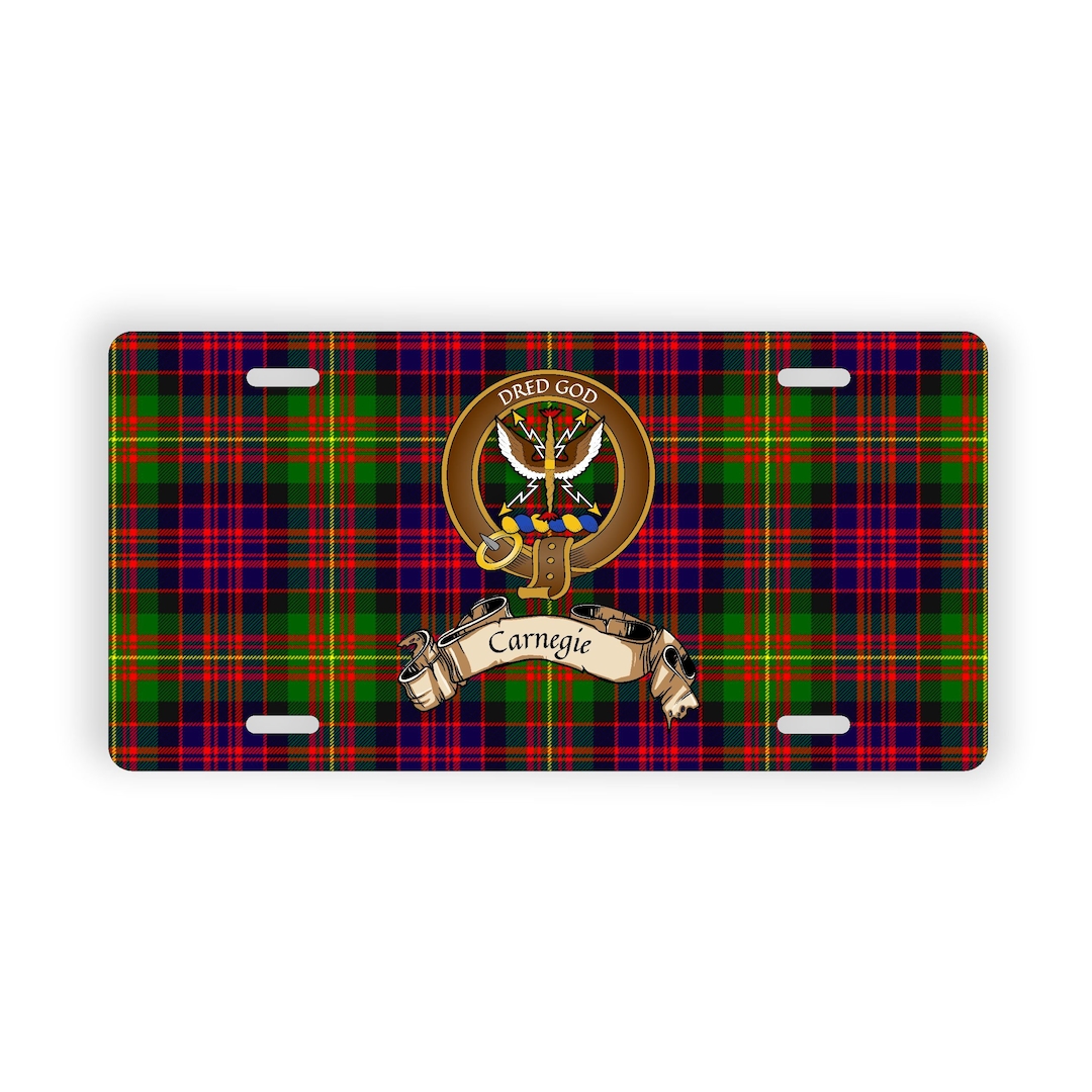 Carnegie Ancient Tartan Crest Classic Cap