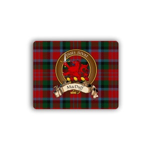 MacDuff Scottish Clan Crest Computer Mouse Pad