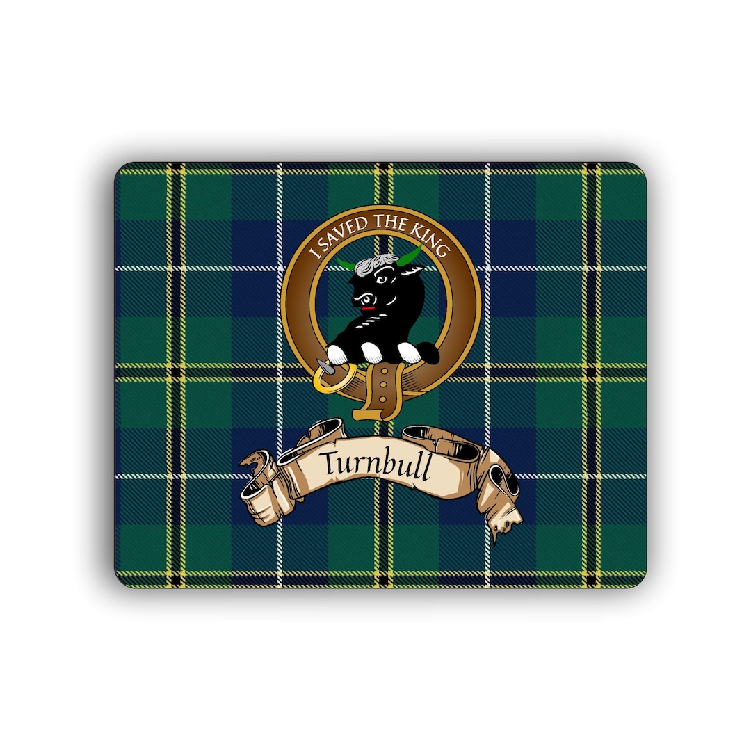 Turnbull Hunting Tartan Crest T-shirt main image 1
