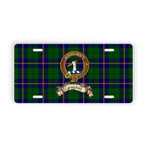 Carmichael Scottish Clan Crest Novelty License Plate