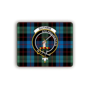 Guthrie Scottish Clan Crest Computer Mouse Pad