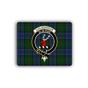 Colquhoun Scottish Clan Crest Computer Mouse Pad