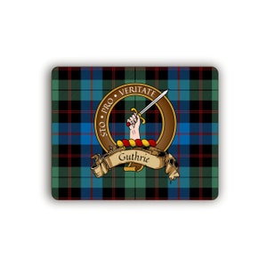 Guthrie Scottish Clan Crest Computer Mouse Pad