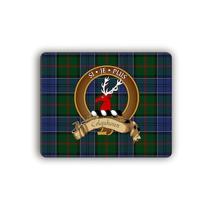 Colquhoun Scottish Clan Crest Computer Mouse Pad
