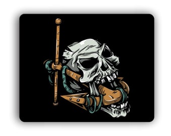 Anchor Skull Computer Gaming Mouse Mat Pad