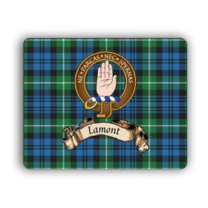 Lamont Scottish Clan Crest Computer Mouse Pad