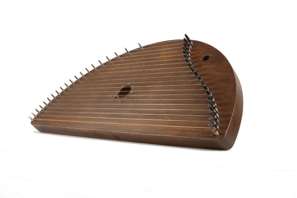 Psaltery. 20 stringed musical instrument. Handmade. Etsy