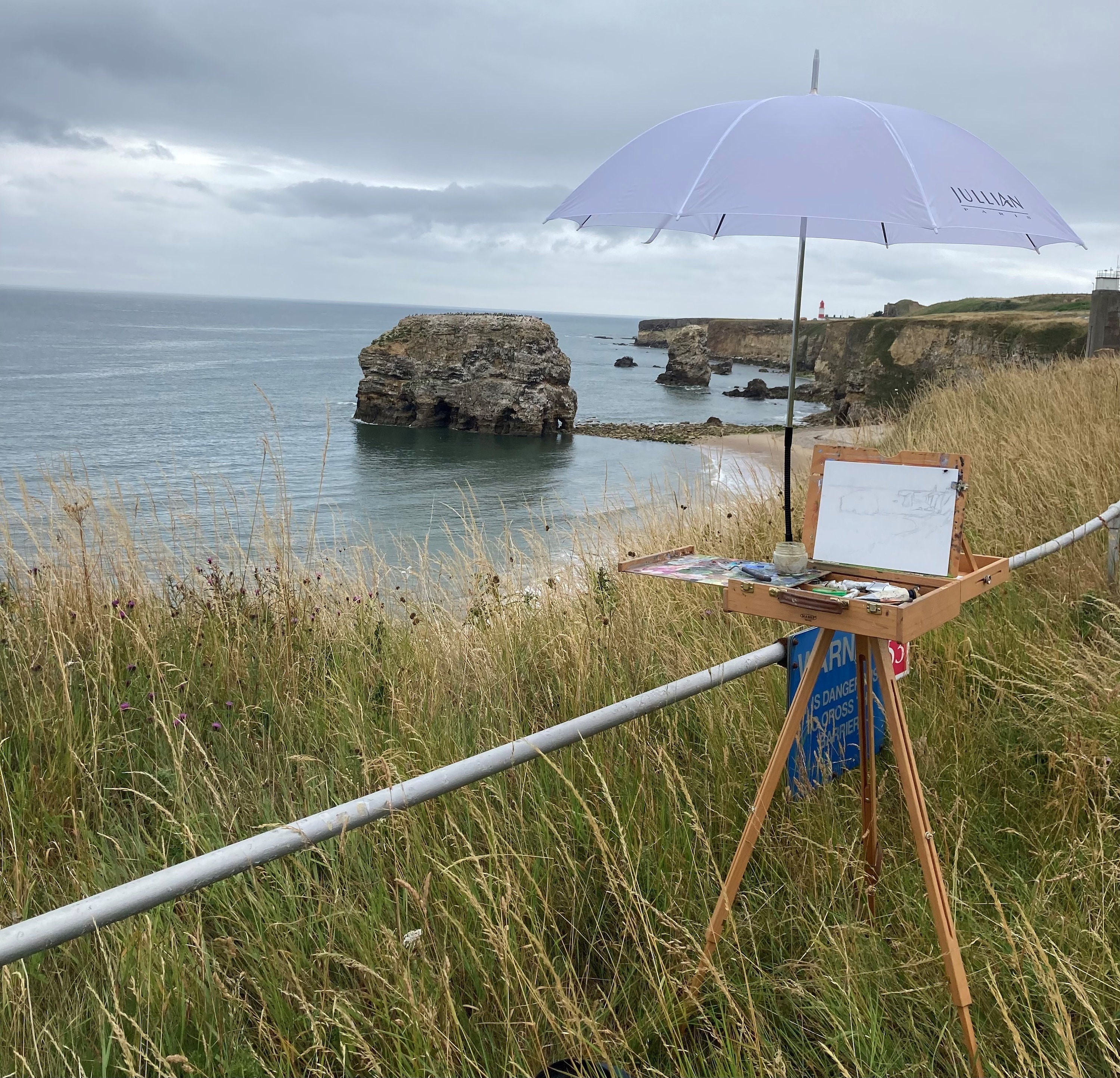 Marsden Rock Art Print: South Shields Coastal Landscape, Signed Giclée ...